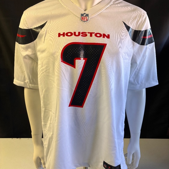 New mens medium authentic Nike Houston Texans CJ Stroud football jersey - Picture 2 of 7
